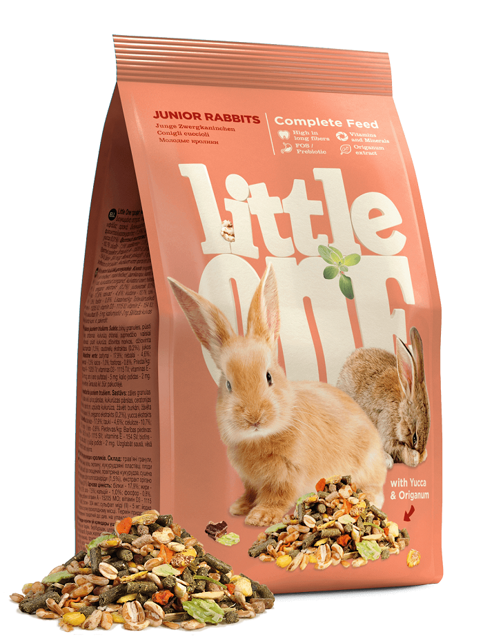 Сухой корм Little One для молодых кроликов, 900г