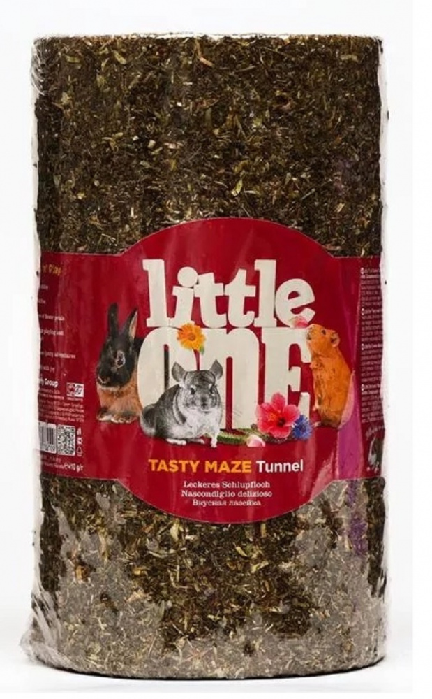 Лакомство-игрушка Little One, Туннель большой для кроликов, морских свинок, 410г.